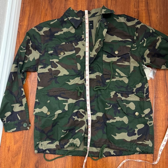 Active USA Vintage Camo Jacket Unisex Size Large - Picture 7 of 8